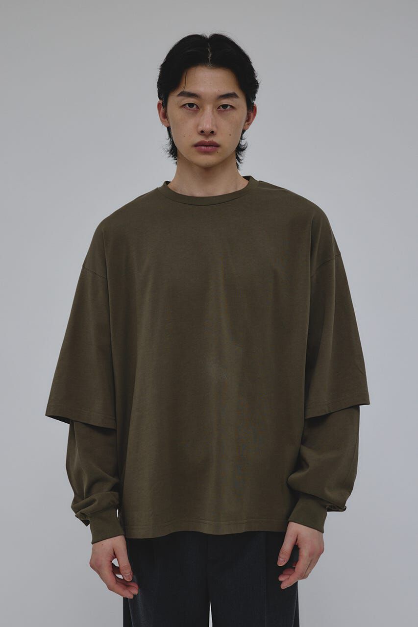 STYLEMIXER「レイヤードロングスリーブT」|Tシャツ・カットソー|
