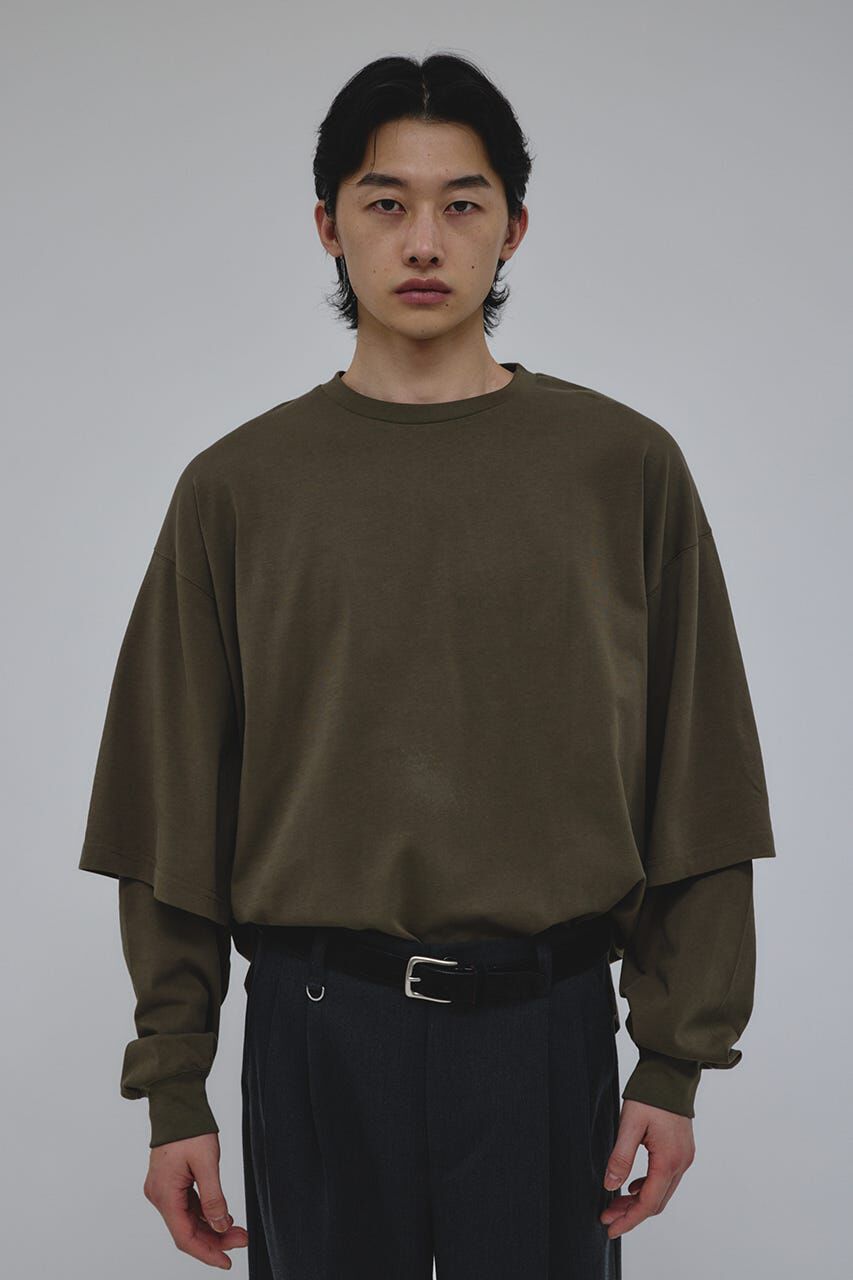 STYLEMIXER「レイヤードロングスリーブT」|Tシャツ・カットソー|