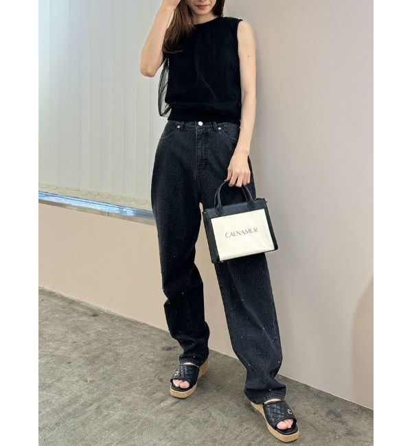 CALNAMUR「SHEER COVER NO SLEEVE TOPS/シアーカバーノースリーブトップス」|Tシャツ・カットソー|