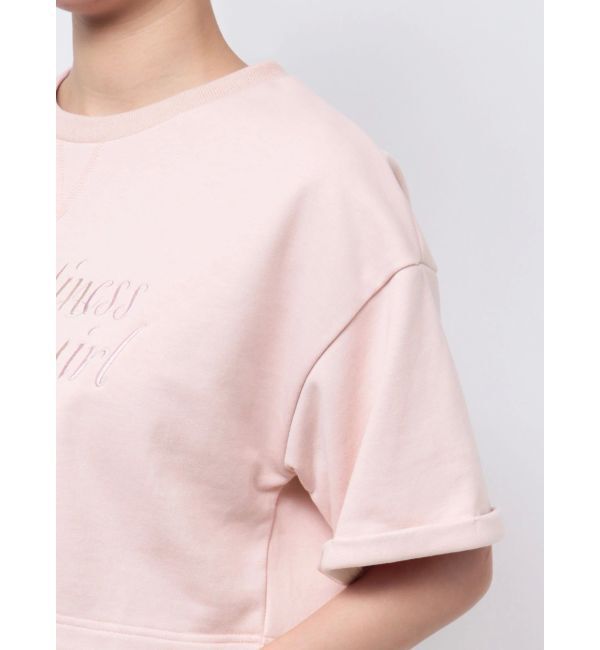 CALNAMUR「GRADATION LOGO HALF SLEEVE SWEAT/グラデーションロゴハーフスリーブスウェット」|Tシャツ・カットソー|