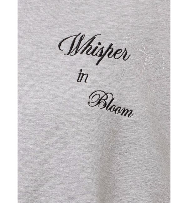 CALNAMUR「バックリボンスウェットトップス」|Tシャツ・カットソー|