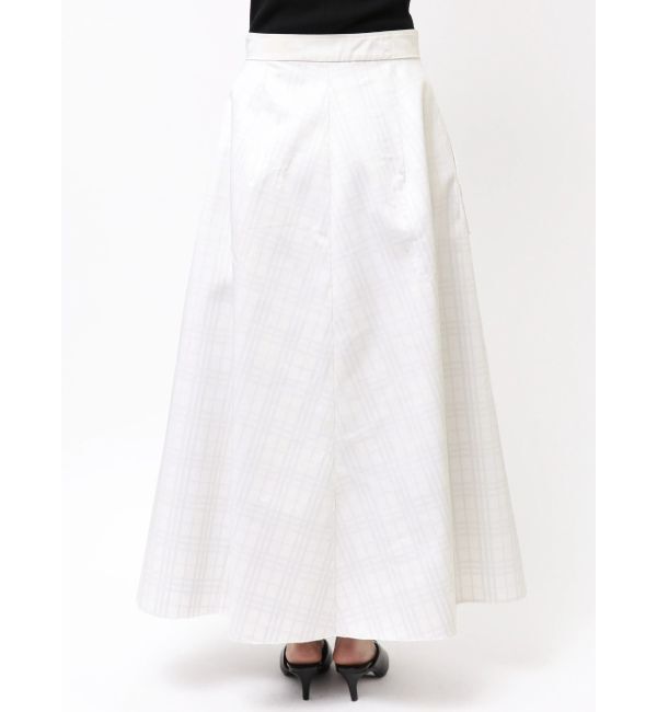 ELENDEEK「REVERSIBLE CHECK PLAIN SK」|スカート|