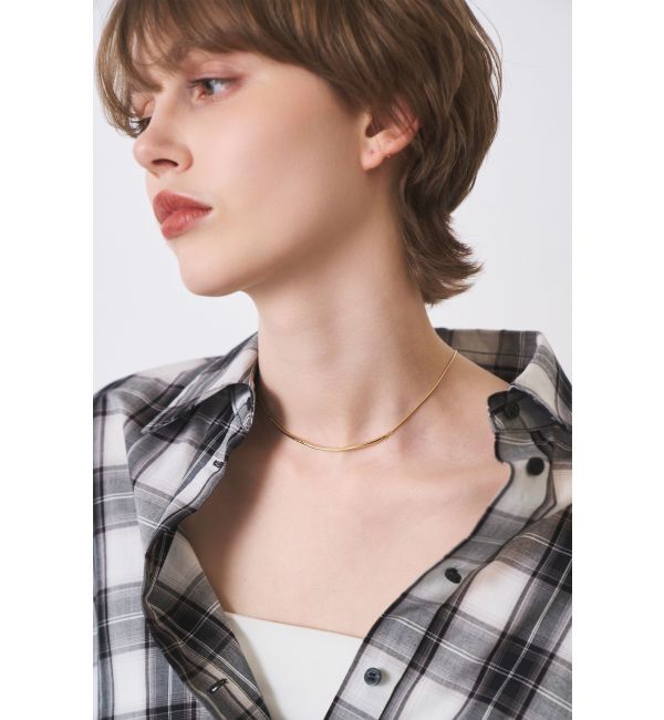 ELENDEEK「PEARL SLIDER NECKLACE」|ネックレス|