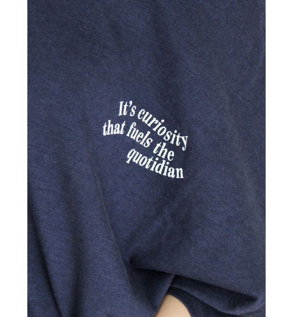Ungrid「ワンショルロゴビッグTee」|Tシャツ・カットソー|