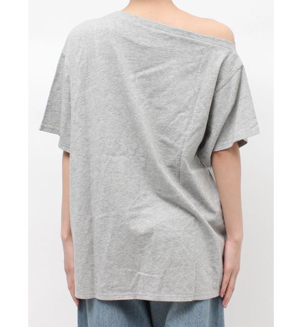 Ungrid「ワンショルロゴビッグTee」|Tシャツ・カットソー|