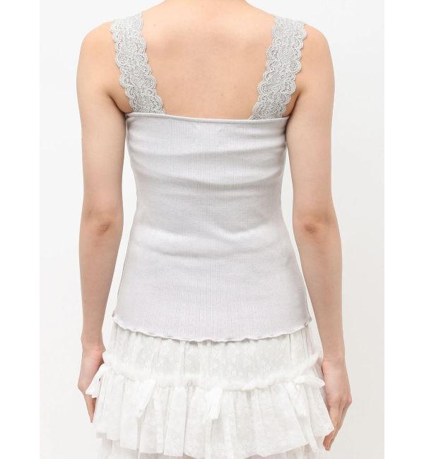 merry jenny「lace frame camisole tops」|キャミソール|