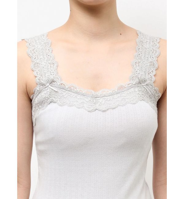 merry jenny「lace frame camisole tops」|キャミソール|