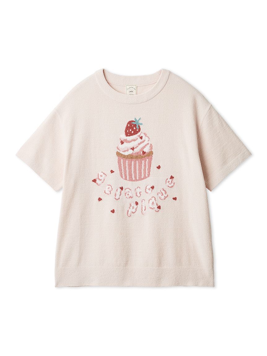 gelato pique「エアリーモコモチーフジャガードプルオーバー」|ルームウェア|