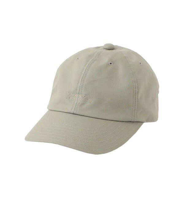MACKINTOSH PHILOSOPHY「GREY LABEL ロゴキャップ」|キャップ・キャスケット|グリーン