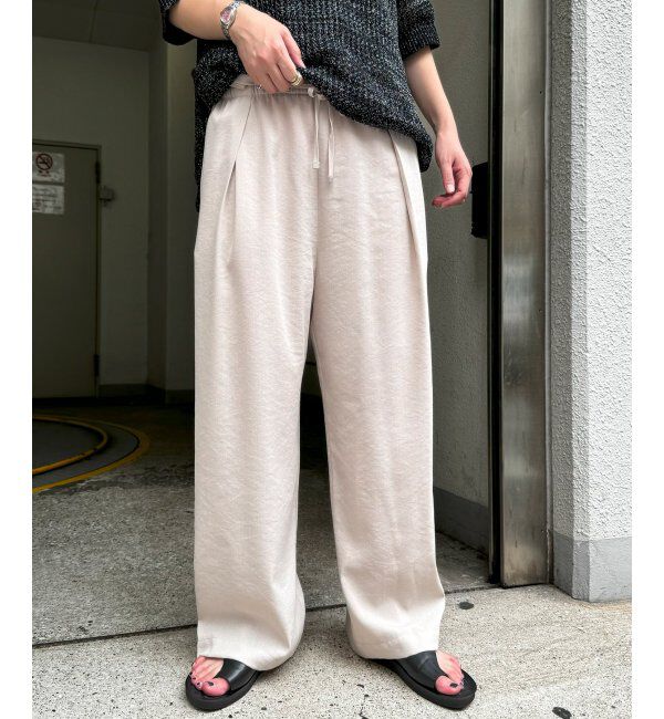 Lbc with Life「ウエストシャーリングワイドパンツ」|その他|