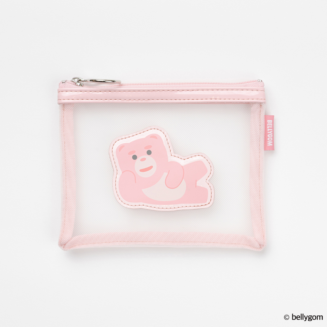  「BELLYGOM メッシュミニフラットポーチ」|ポーチ|LPNK
