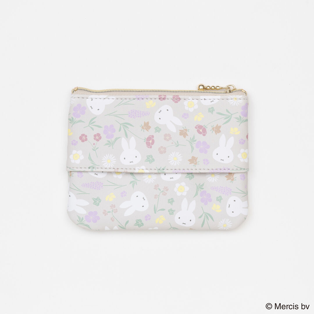 「MIFFY Floral pattern ティッシュポーチ」|ポーチ|