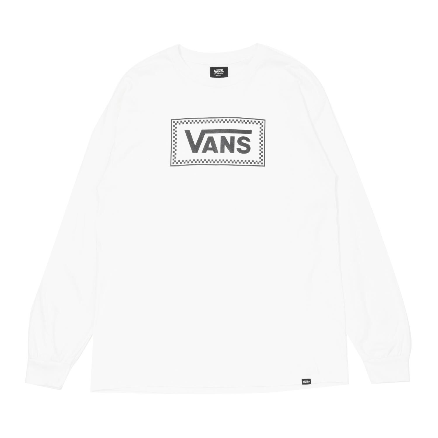 VANS「【VANSｱﾊﾟﾚﾙ(WJ)】M CHECKER BOX LS TEE」|Tシャツ・カットソー|