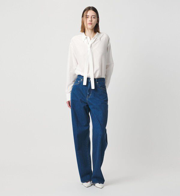 AEWEN MATOPH「＜AEWEN MATOPH＞コットンシルク ボウタイシャツ ‐ ウォッシャブル ‐」|シャツ・ブラウス|