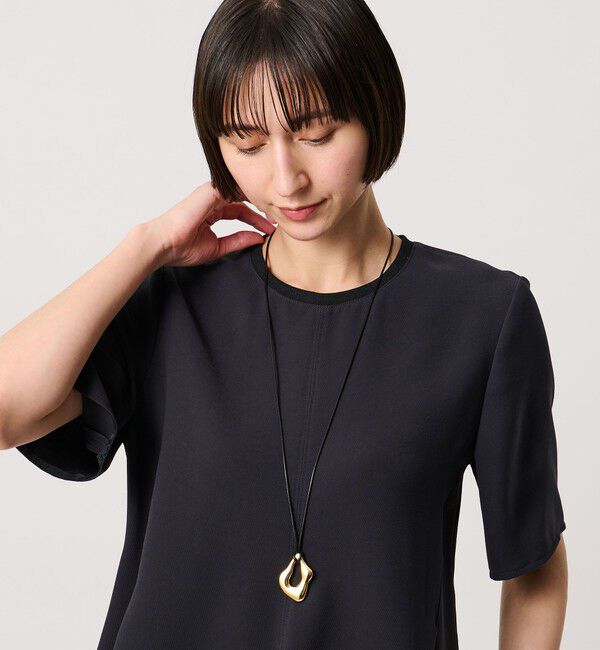UNITED ARROWS「メルティング スクエア コード ネックレス」|ネックレス|GOLD