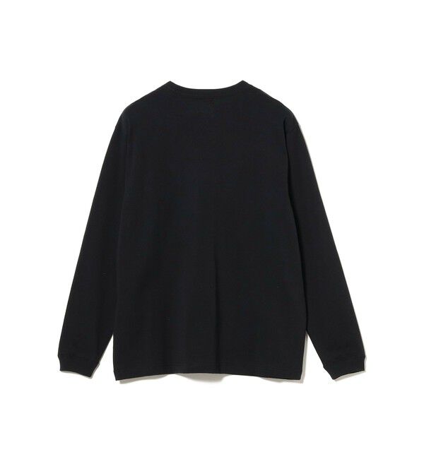 BEAMS「ベーシックフィット ミニロゴ クルーネック Tシャツ」|Tシャツ・カットソー|
