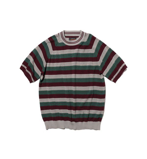 BEAMS PLUS「Knit Tee Stripe」|Tシャツ・カットソー|