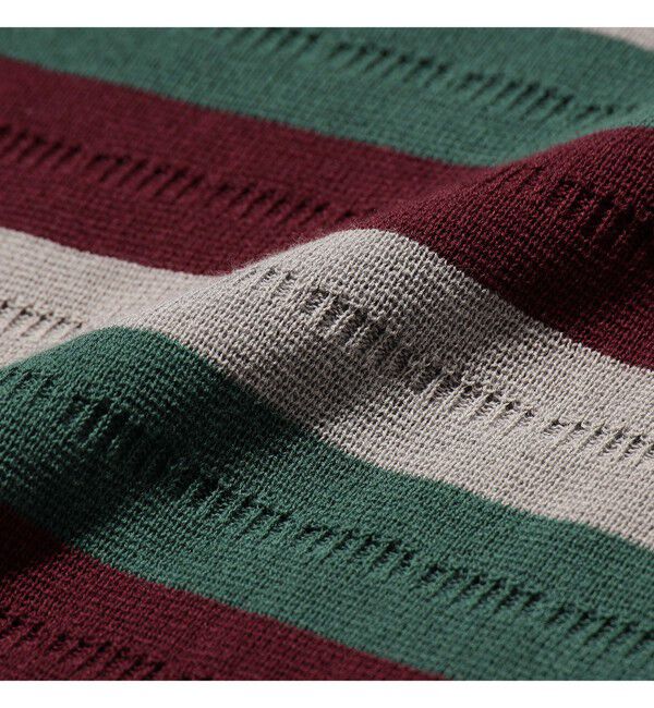BEAMS PLUS「Knit Tee Stripe」|Tシャツ・カットソー|