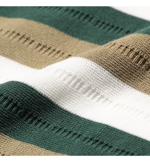 BEAMS PLUS「Knit Tee Stripe」|Tシャツ・カットソー|