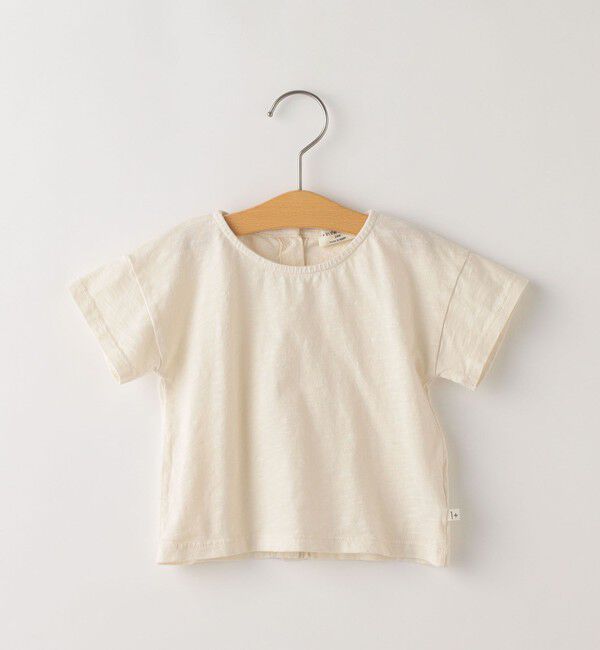 SHIPS KIDS「1+in the family:80～90cm / TEE」|Tシャツ・カットソー|ナチュラル