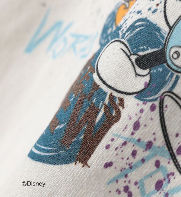 SHIPS Colors 「SHIPS Colors:ミッキーマウス バンド プリント Tシャツ◇」|Tシャツ・カットソー|