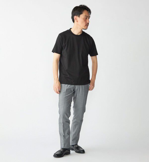 SHIPS「SHIPS: プラチナム フェイス コットン ショートスリーブ Tシャツ」|Tシャツ・カットソー|