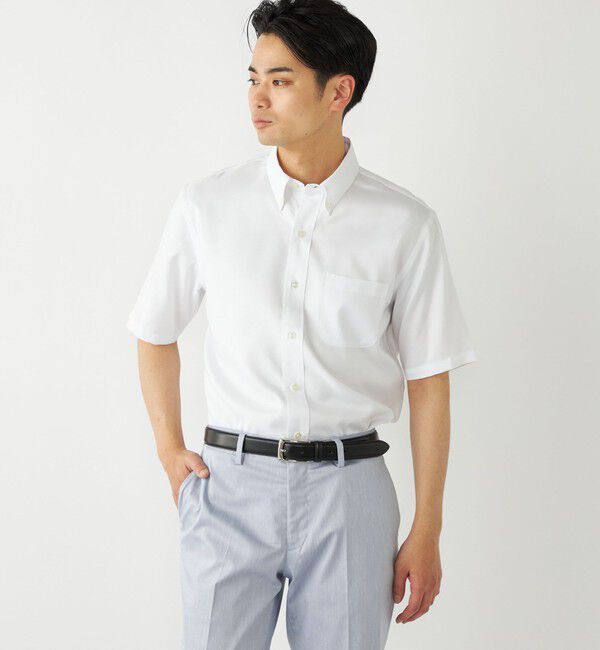 SHIPS Colors 「SHIPS Colors:SMART TECH(R) ノーアイロン ボタンダウン シャツ」|シャツ・ブラウス|