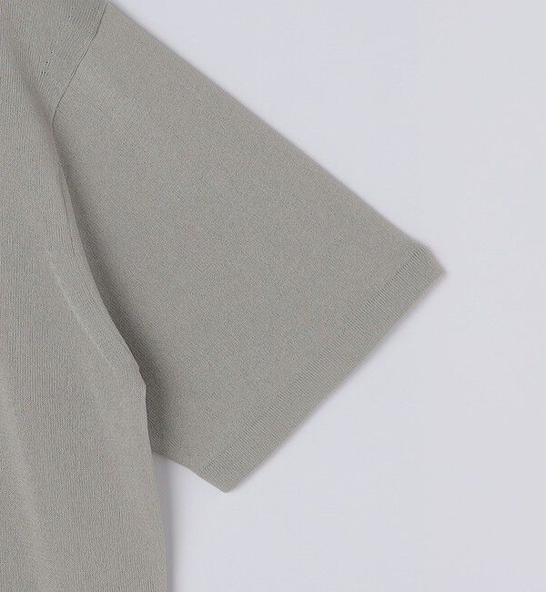 SHIPS「crepuscule: JAPANESE PAPRER KNIT TEE」|ニット・セーター|