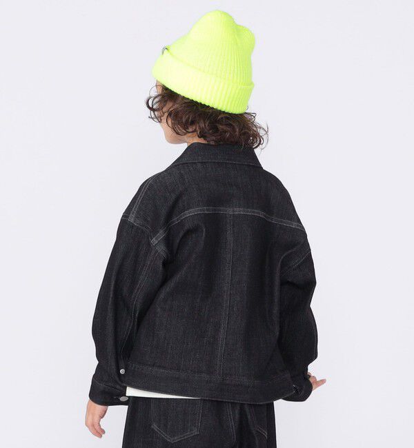 SHIPS KIDS「SHIPS KIDS:100～130cm /ヴィンテージ ライク デニム ジャケット」|デニムジャケット|