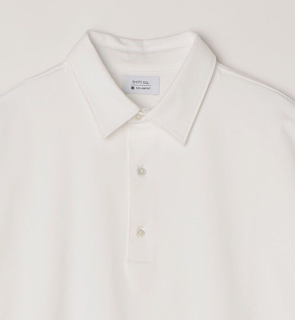 SHIPS any「SHIPS any:〈遮熱〉SOLAMENT(R) リラックス ポロシャツ◇」|ポロシャツ|
