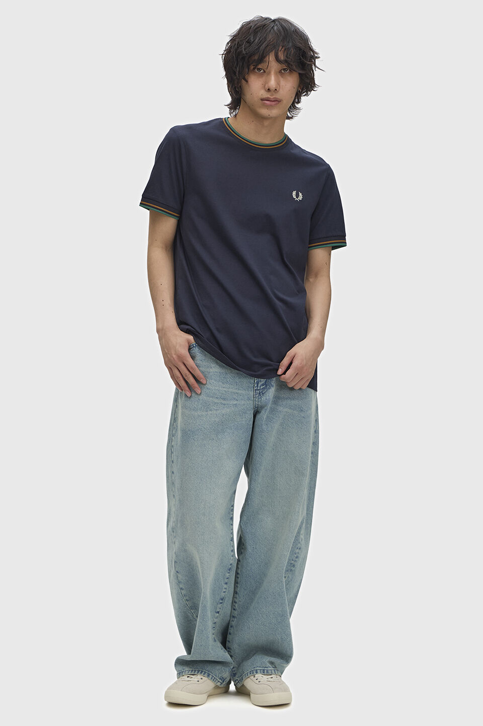 FRED PERRY 「Twin Tipped T-Shirt」|Tシャツ・カットソー|