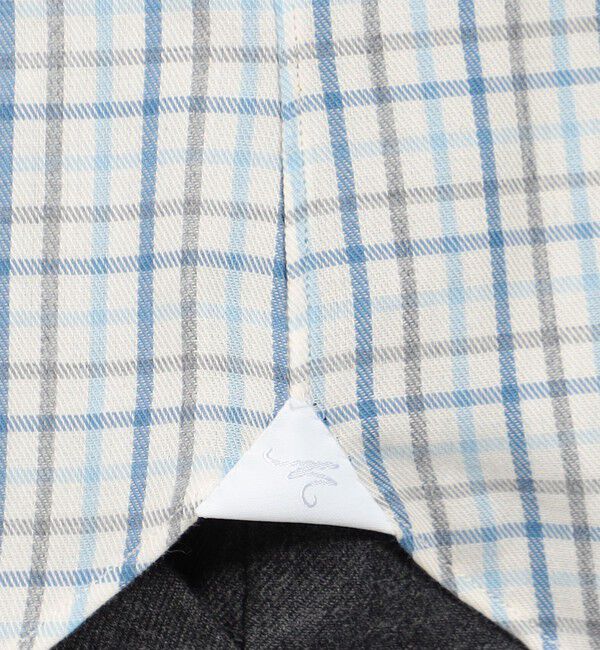 TOMORROWLAND BUYING WEAR「【別注】Maria Santangelo MARCELLO  コットン ワンピースカラーチェックシャツ」|シャツ・ブラウス|