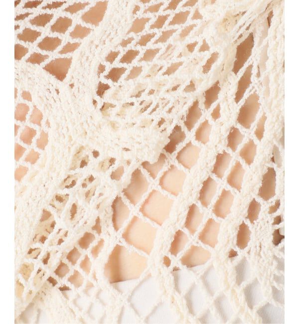  「EUCHRONIA 別注 LACE SHORT SLEEVE 002250802：カットソー」|Tシャツ・カットソー|