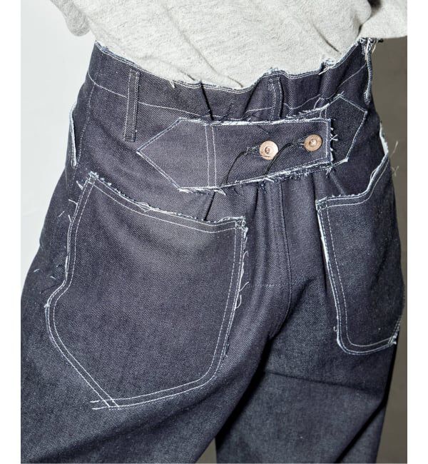  「KURO UNINTENTIONAL FORM DENIM 964232：デニムパンツ」|デニム|