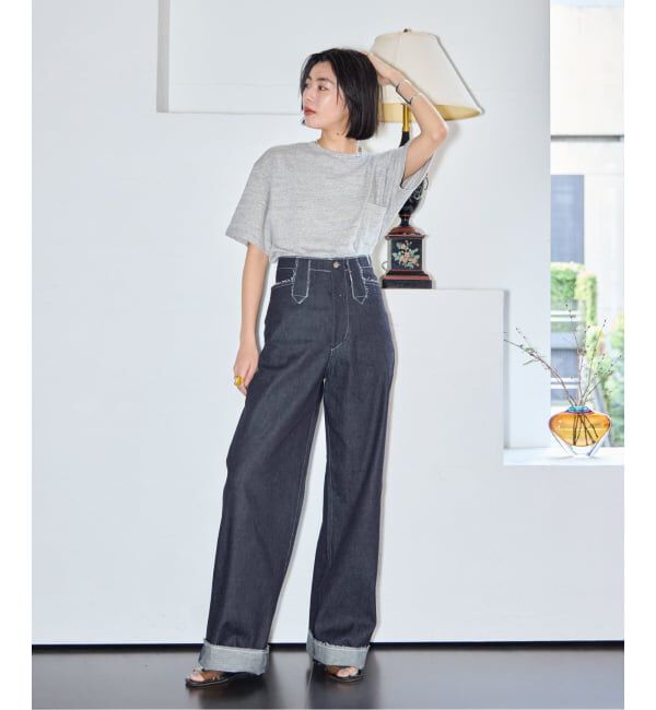  「KURO UNINTENTIONAL FORM DENIM 964232：デニムパンツ」|デニム|