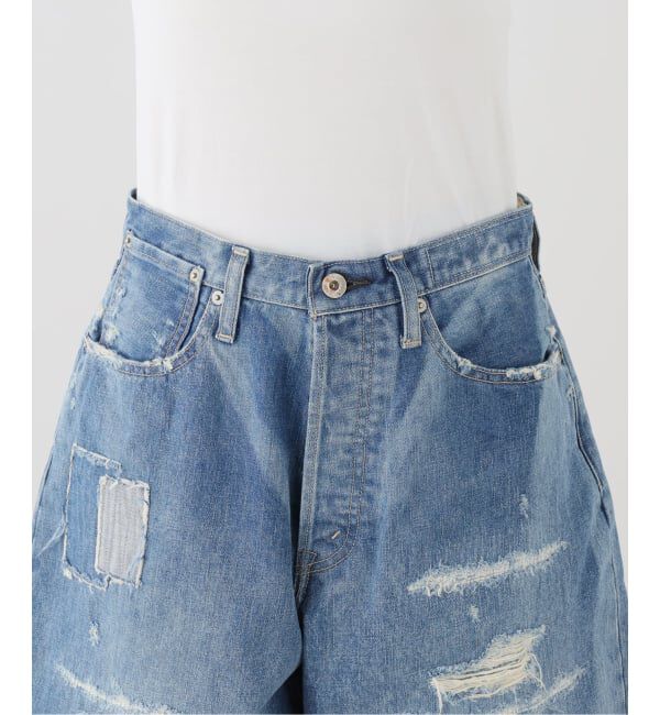  「KURO STRUCTURE SHORT WASH002 964246：デニムパンツ」|その他|