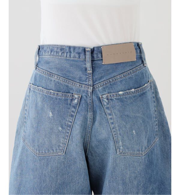  「KURO STRUCTURE SHORT WASH002 964246：デニムパンツ」|その他|