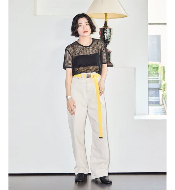  「KURO OPTIMA OFF WHITE ONE WASH 964029：デニムパンツ」|デニム|