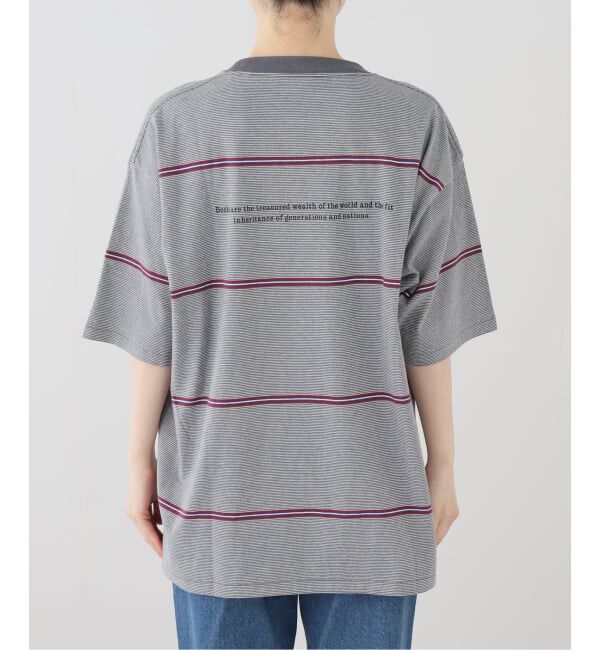  「COLLEGIATE PACIFIC MULTI BORDER T SHIRT CP-26S-005：Tシャツ」|Tシャツ・カットソー|