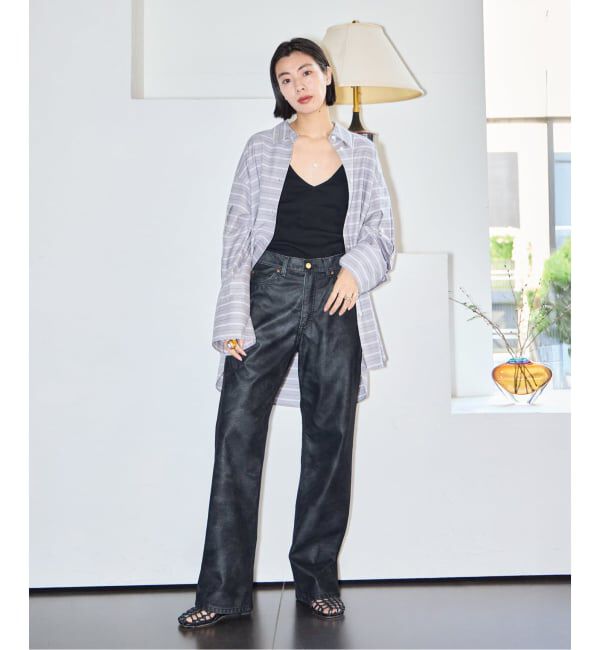  「《予約》LEE 別注 FAUX LEATHER パンツ」|その他|