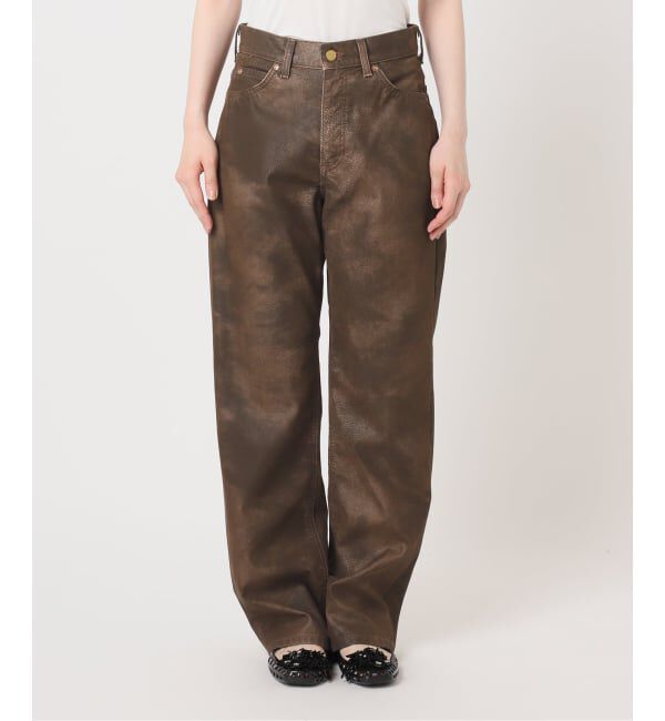  「《予約》LEE 別注 FAUX LEATHER パンツ」|その他|