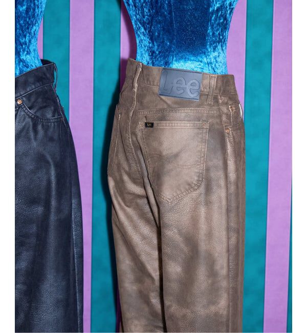  「《予約》LEE 別注 FAUX LEATHER パンツ」|その他|