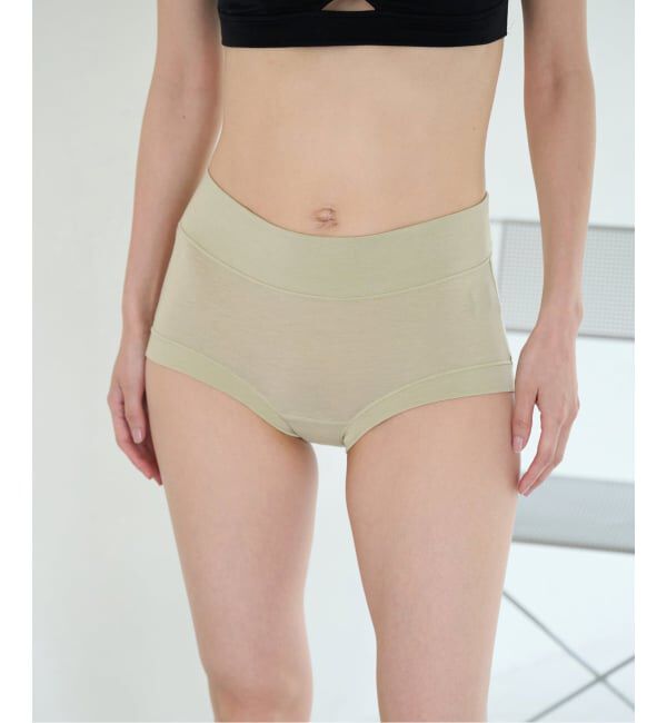 EMILYWEEK「《予約/新色》[ACTIVE]Bamboo ボーイレッグショーツ（グリーン）」|インナー|