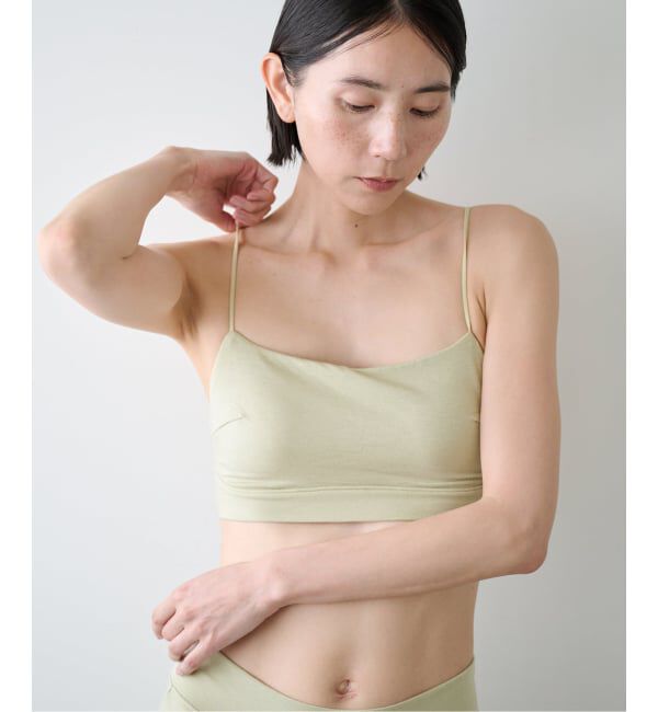 EMILYWEEK「《予約/新色》[ACTIVE]Bamboo ストレッチブラ（グリーン）」|インナー|