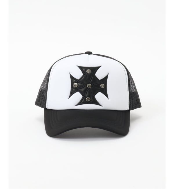 JOINT WORKS「SUPPLIER / サプライヤー Iron Cross Leather Patch Cap」|キャップ・キャスケット|