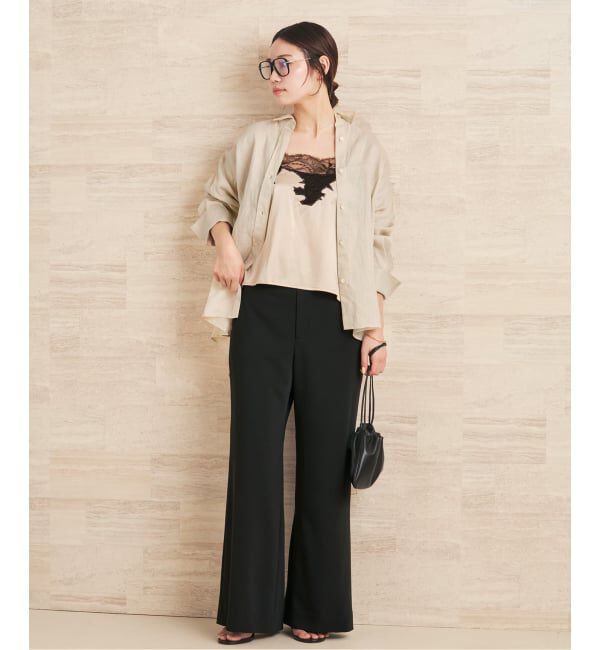 Plage「Linen Tent Line シャツ」|シャツ・ブラウス|