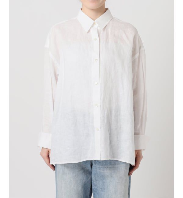 Plage「Linen Tent Line シャツ」|シャツ・ブラウス|