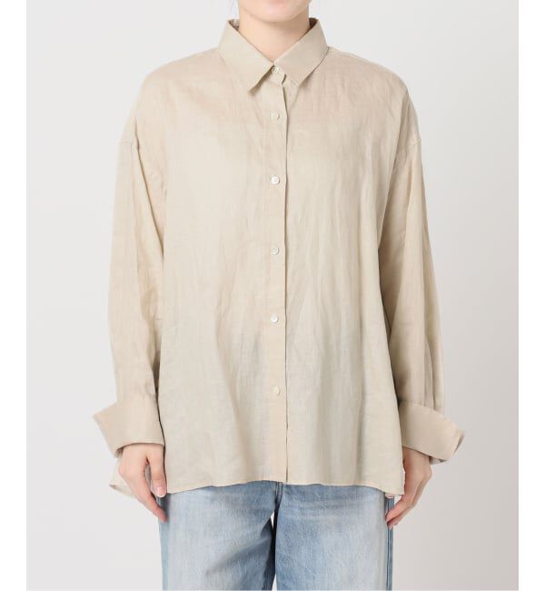 Plage「Linen Tent Line シャツ」|シャツ・ブラウス|
