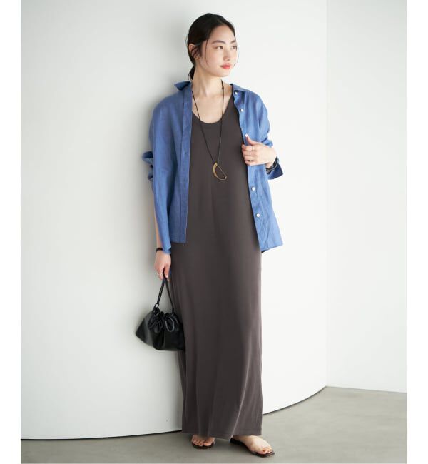Plage「Linen Tent Line シャツ」|シャツ・ブラウス|