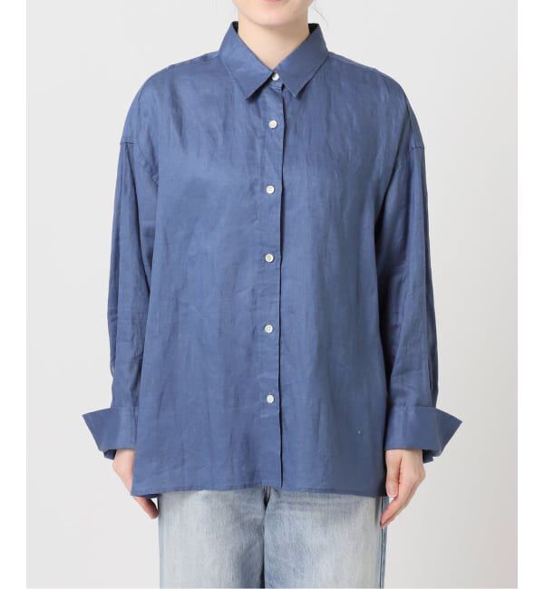 Plage「Linen Tent Line シャツ」|シャツ・ブラウス|